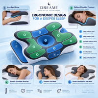 Dreamé Pillow sleeping positions